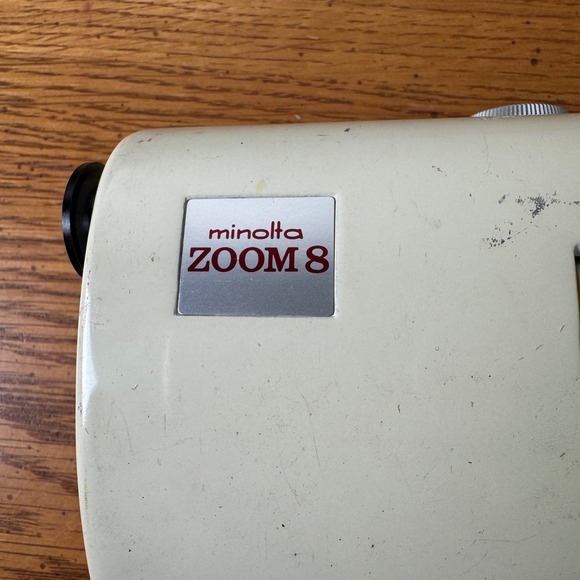 Vintage Minolta Zoom 8 Millimeter Movie Camera Used Leather Case Untested - Picture 14 of 16